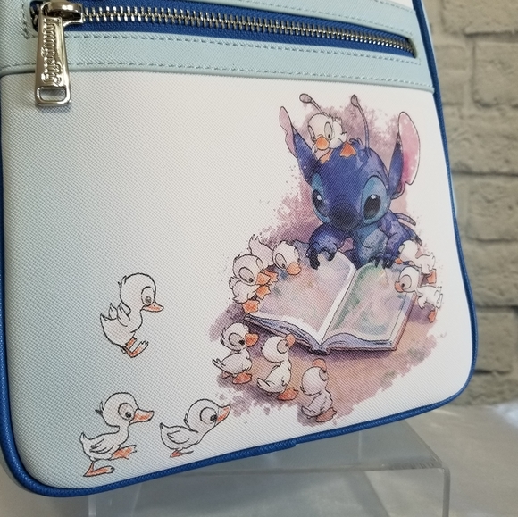 Loungefly Bags Loungefly Lilo And Stitch Ducklings Storytime Blue